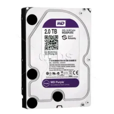 2TB жорсткий диск Western Digital серії Purple для відеоспостереження (3.5" SATA III)