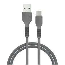 Кабель ACCLAB AL-CBCOLOR-T1BK USB-USB Type-C 1.2м Black (1283126518232)