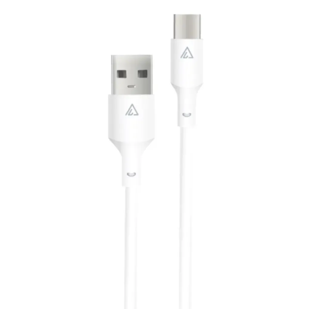Кабель ACCLAB PwrX USB - USB Type-C (M/M), 30 W, 1.2 м, White