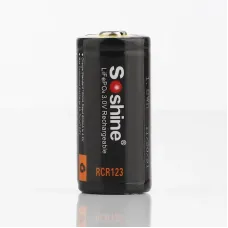 Акумулятор Soshine CR123A/16340 600mAh 1шт