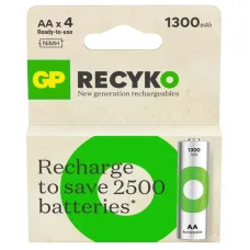 Акумулятори GP Recyko AA/HR06 NI-MH 1300 mAh BL 4 шт