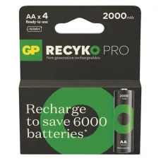 Акумулятори GP Recyko Pro AA/HR06 NI-MH 2000 mAh BL 4 шт