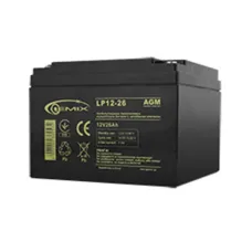 Акумуляторна батарея Gemix 12V 26AH (LP12-26)