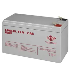 Акумуляторна батарея LogicPower 12V 7AH (LPM-GL 12 - 7 AH) GEL