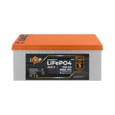 Акумуляторна батарея LogicPower 24V 230 AH (5888Wh) LCD Smart BT (BMS 200A/100A) LiFePO4
