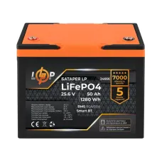 Акумуляторна батарея LogicPower 25.6V 50 AH (1280Wh) Smart BT (BMS 80A/50А) LiFePO4