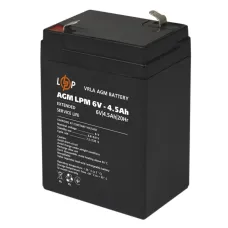 Акумуляторна батарея LogicPower LPM 6V 4.5AH (LPM 6 - 4.5 AH) AGM