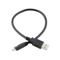 Кабель Atcom USB - micro USB V 2.0 (M/M), 0.8 м, Black (9174) пакет