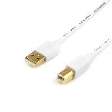 Кабель Atcom USB - USB Type-B V 2.0 (M/M), 0.8 м, White (14370)