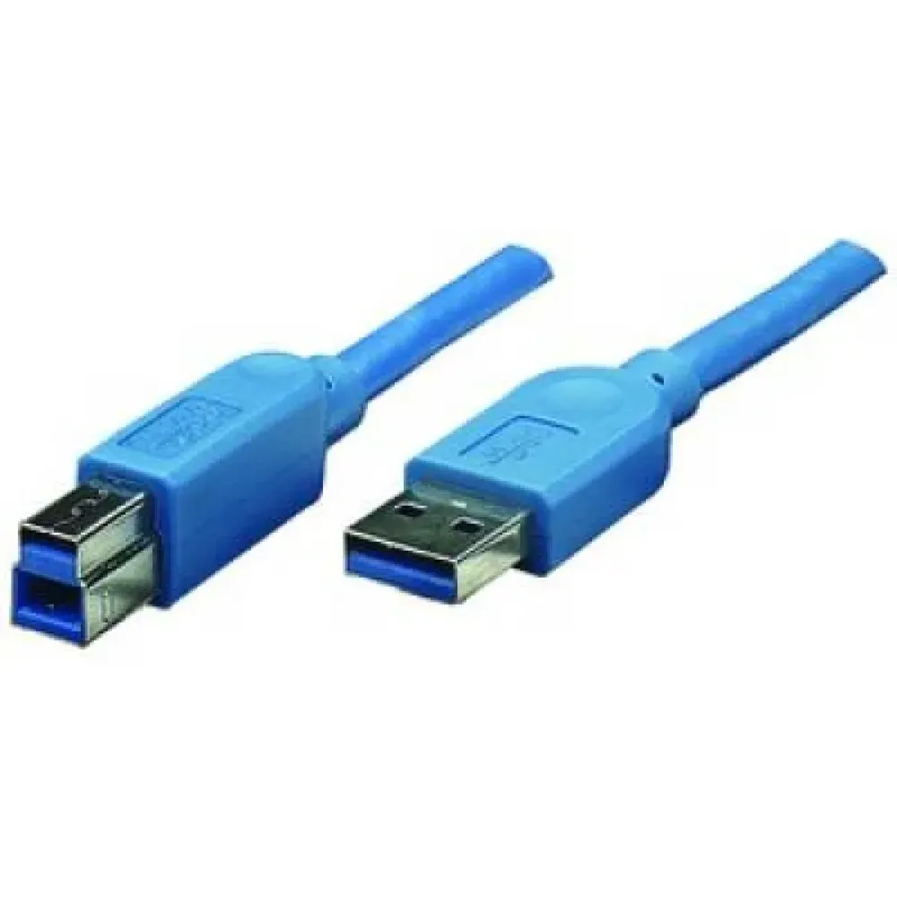 Кабель Atcom USB - USB Type-B V 3.0 (M/M), 1.8 м, Blue