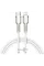 Кабель Baseus Cafule Metal USB-C-Lightning, 1м White