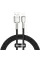 Кабель Baseus Cafule Metal USB-Lightning, 2.4A, 1м Black