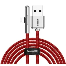 Кабель Baseus Iridescent Lamp Mobile Game USB3.1-Lightning 1.5A, 2м, Red (CAL7C-B09)