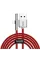 Кабель Baseus Iridescent Lamp Mobile Game USB3.1-Lightning 1.5A, 2м, Red (CAL7C-B09)