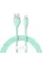 Кабель Baseus Jelly Liquid Silica Gel USB - Lightning (M/M), 2.4 A, 2 м, Green (CAGD000106)