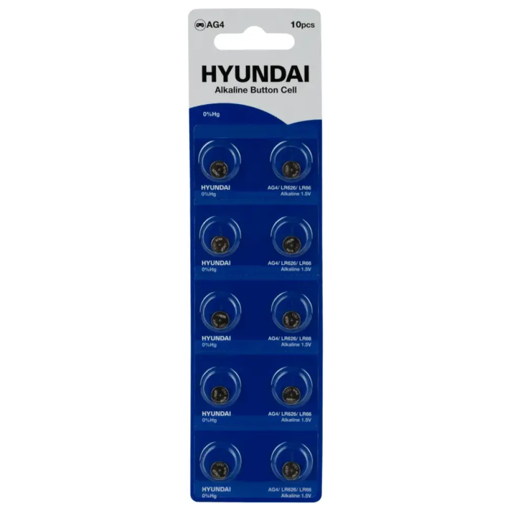 Батарейка Hyundai AG4 Blister 10
