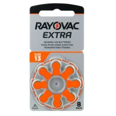 Батарейка Rayovac Extra 13 (13AUX-8XEMF) BL 8 шт (для слухових апаратів)