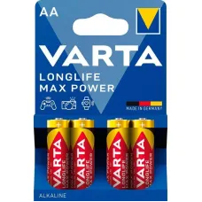 Батарейка Varta Longlife Max Power AA/LR06 BL 4 шт