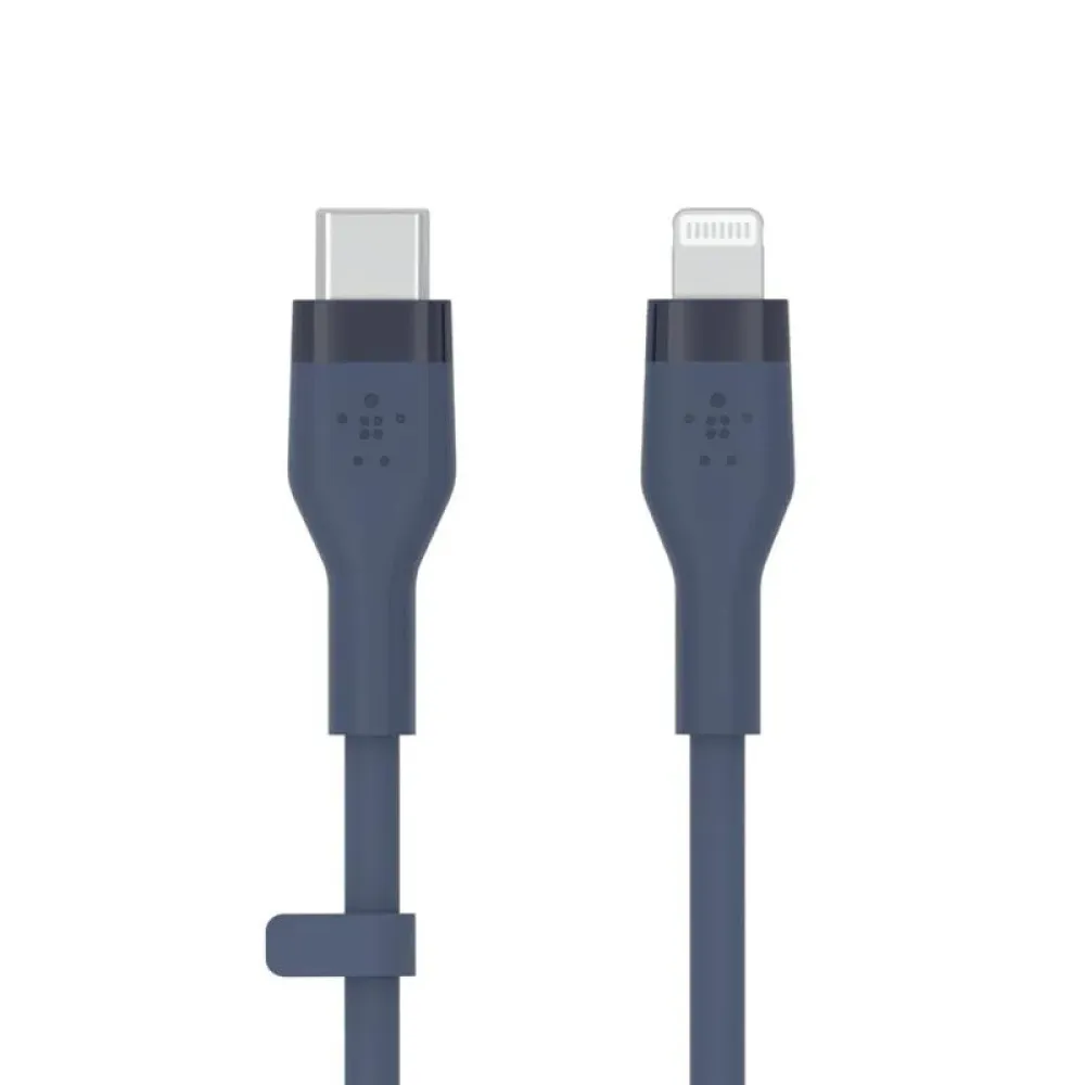 Кабель Belkin BoostCharge Flex USB Type-C - Lightning, 2 м, Blue (CAA009bt2MBL)