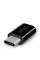Адаптер Belkin micro USB - USB Type-C (F/M) Black (F2CU058BTBLK)