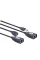 Кабель Cablexpert USB - RJ-45 (M/F), подовжувач USB 2.0 по кручений парі, до 30 м, чорний (UAE-30M)