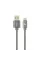 Кабель Cablexpert USB - USB Type-C V 2.0 (M/M), 1 м, сірий (CC-USB2S-AMCM-1M-BG)