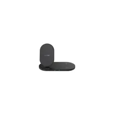 Бездротовий зарядний пристрій Canyon WS-202 10W 2in1 Black (CNS-WCS202B)