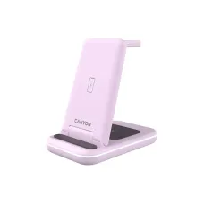 Бездротовий зарядний пристрій Canyon WS-304 15W 2in1 Iced Pink (CNS-WCS304IP)