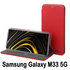 Чохол-книжка BeCover Exclusive для Samsung Galaxy M33 5G SM-M336 Burgundy Red (707943)