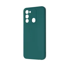 Чохол-накладка Armorstandart Matte Slim Fit для Tecno Spark Go 2022 (KG5) Camera cover Dark Green (A