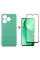 Чохол-накладка Dengos для Realme C63 Mint (DG-KM-106) + захисне скло
