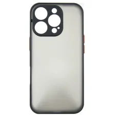 Чохол-накладка Dengos Matt для Apple iPhone 16 Pro Black (DG-TPU-MATT-150)