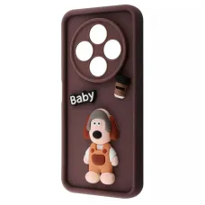 Чохол-накладка Pretty Things Case для Xiaomi Redmi 14C 4G/Poco C75 Brown/Baby