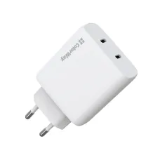 Мережевий зарядний пристрій ColorWay GaN Mini 50W PD Port PPS USB (Type-C PD 30W + Type-C PD 20W)
