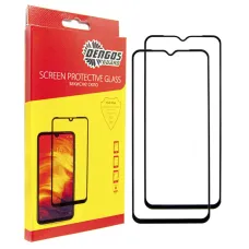 Захисне скло Dengos для Samsung Galaxy A15 4G SM-A155 Black Full Glue (DG-TG2P-11) 2шт
