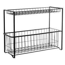 Дворівнева полиця для зберігання Ringel Raum RG-023b, 39.5*15.2*32