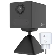Комплект камера та розетка Ezviz CS-CB2 (1080P,BK)+CS-T30-10B-EU