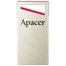 Флеш-накопичувач USB 32GB Apacer AH112 Gold/Red (AP32GAH112R-1)