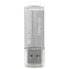Флеш-накопичувач USB 32GB Hi-Rali Corsair Series Silver (HI-32GBCORSL)