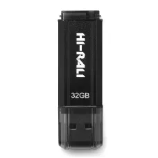 Флеш-накопичувач USB 32GB Hi-Rali Stark Series Black (HI-32GBSTBK)
