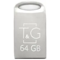 Флеш-накопичувач USB 64GB T&G 105 Metal Series Silver (TG105-64G)