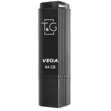 Флеш-накопичувач USB 64GB T&G 121 Vega Series Black (TG121-64GBBK)