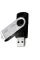 Флеш-накопичувач USB2.0 128GB Goodram UTS2 (Twister) Black (UTS2-1280K0R11)