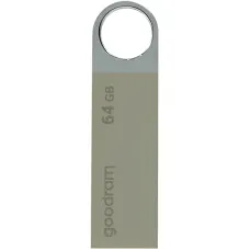 Флеш-накопичувач USB2.0 64GB Goodram UUN2 (Unity) Silver (UUN2-0640S0R11)