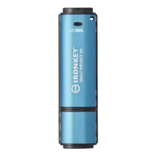 Флеш-накопичувач USB3.2 128GB Kingston IronKey Vault Privacy 50 Type-A Blue (IKVP50/128GB)