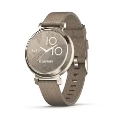 Смарт-часы Garmin Lily 2 Cream Gold with Coffee Nylon Band