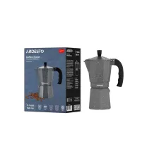 Гейзерна кавоварка Ardesto AR0803AGS, 0.15л, 3 чашки, алюміній