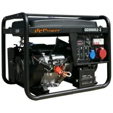 Генератор бензиновий ITC Power GG9000LE-3 6000/6600 W
