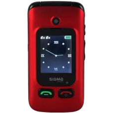Мобiльний телефон Sigma mobile Comfort 50 Shell Duo Type-C Dual Sim Red/Black (4827798212516)