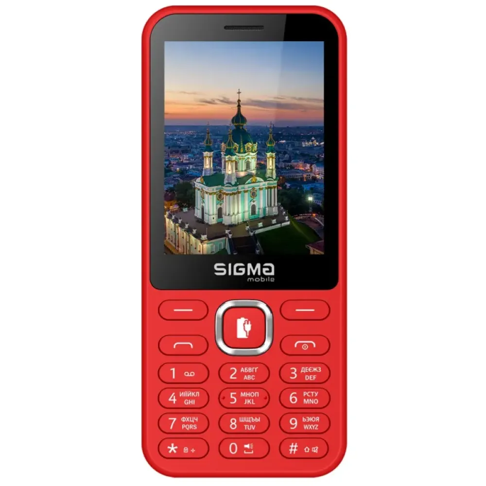 Мобільний телефон Sigma mobile X-style 31 Power Type-C Dual Sim Red